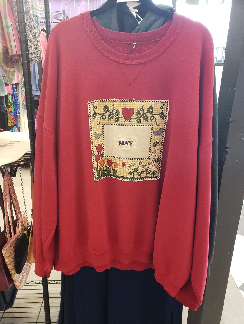 Upcycled May Sweatshirt
